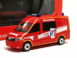 Preview: 098731 MAN TGE Halbbus Hochdach "Feuerwehr Oberhausen/ELW" Herpa