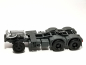 Preview: Fahrgestell MB 3achs 6x4, grau/schwarz Herpa 066