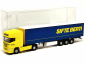 Preview: 961721 Scania R 04 Topline Gardinenplanen-Sattelzug "Sifte Berti" Herpa Maßstab: 1:160