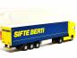 Preview: 961721 Scania R 04 Topline Gardinenplanen-Sattelzug "Sifte Berti" Herpa Maßstab: 1:160