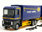 Preview: 320160 Renault AE Wechselpritschen/planen-Hängerzug "ASG" (Schweden) Herpa