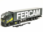 Preview: 320184 Mb eActros 600 ProCabin Streamspace Gardinenplanen-Sattelzug "Fercam" Herpa