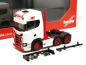 Preview: 314053-006 Scania CS 20 HD Zugmaschine 3achs (6x4), weiß/rot Herpa