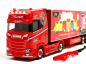 Preview: 943895 Scania CS 20 Hochdach Kühlkoffer-Sattelzug "Rüter/Yogi" Herpa