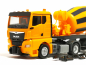 Preview: 320573 MAN TGX GN Betonmischer-Sattelzug 2achs/2achs, kommunalorange Herpa