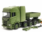 Preview: 747259 Scania CR 20 HD Tieflade-Sattelzug "Danish Army" (DK) Herpa