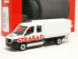 Preview: 098991 Mercedes-Benz Sprinter '18 Doppelkabine Pritsche/Plane "STRABAG" Herpa