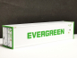 Preview: 40ft. Kühlcontainer "Evergreen" - weiß - Herpa