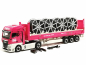 Preview: 960335 MAN eTGX GX 40ft Flatrackcontainer-Sattelzug mit Kabeltrommeln "ONE" Herpa