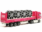 Preview: 960335 MAN eTGX GX 40ft Flatrackcontainer-Sattelzug mit Kabeltrommeln "ONE" Herpa