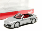 Preview: 038928-003 Porsche 911 (991) Turbo Cabrio, dolomitsilber Herpa