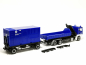 Preview: 320863 MAN TGS M Wechsellader-LKW mit Anhänger "THW Singen" Herpa