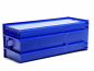 Preview: Abrollmulde glatt, THW blau Herpa C433