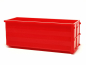 Preview: Abrollmulde glatt, rot Herpa C434