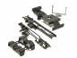 Preview: Lkw Holzaufbau + Fahrgestell basic, schwarz (5 Teile) Herpa C507
