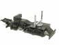 Preview: Lkw Holzaufbau + Fahrgestell basic, schwarz (5 Teile) Herpa C507