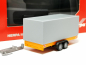 Preview: 055468 Tandem-Planenanhänger für LKW 7,5t, kommunalorange Herpa