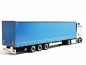 Preview: 962674 Mb Actros L ProCabin Gigaspace Lowlinergardinenplanen-Sattelzug "Cross Sped" Herpa