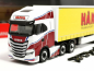 Preview: 320757 Iveco S-Way Gardinenplanen-Sattelzug "Hakull" (N) Herpa
