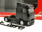 Preview: 320191-002 Mb eActros 600 ProCabin Bigspace Zugmaschine 2achs, schwarz Herpa