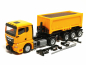 Preview: 321310 MAN TGX GN Abraummulden-Sattelzug mit Ladegut, kommunalorange Herpa