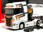 Preview: 321037 Scania CS 20 Hochdach Chromtank-Sattelzug "Wittmann Transport" (Bayern/Kammerstein) Herpa
