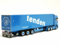 Preview: 321143 Scania CR 20 Hochdach 6x4 Kühlkoffer-Sattelzug "Tenden" (N) Herpa