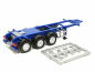 Preview: 20ft. Container Auflieger, enzianblau - unmontiert Herpa C686