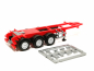 Preview: 20ft. Container Auflieger, rot - unmontiert Herpa C687