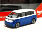 Preview: 431132-002 VW ID. Buzz People Bi-color, Candy Weiß, Blau Metallic Herpa