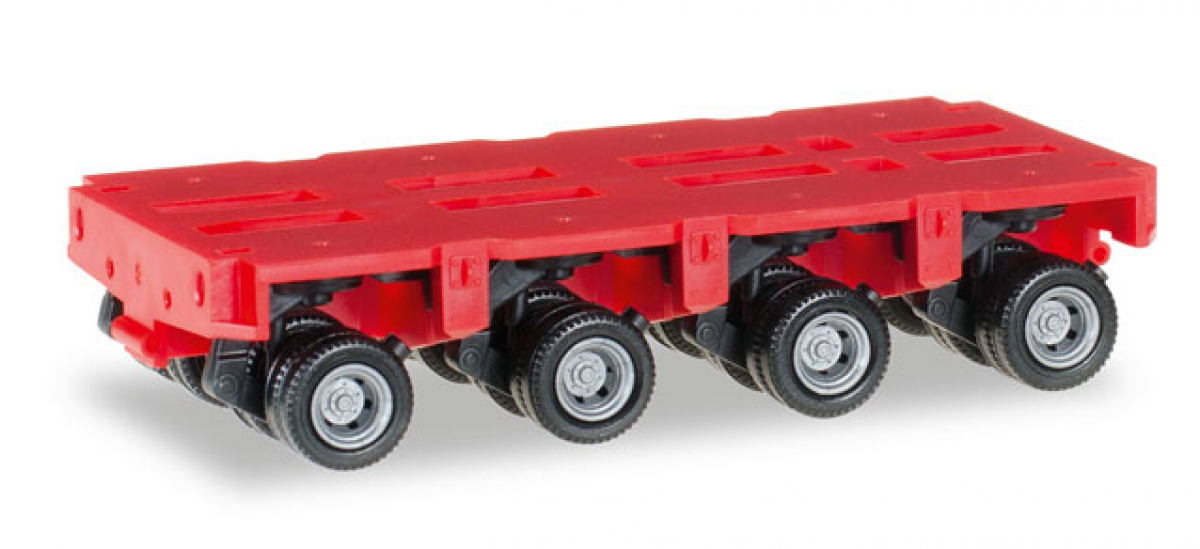 053518-002 Goldhofer Achslinien THP-SL 4a, rot Herpa