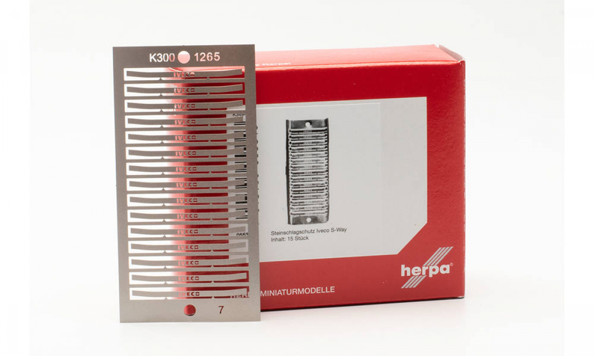 055345 Steinschlagschutz, Iveco S-Way, (15 Stück) Herpa - SALE -