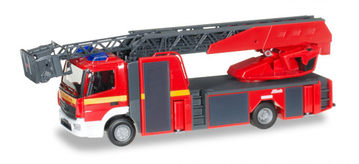 091930 Mercedes-Benz Atego Metz Drehleiter XS "Feuerwehr" Herpa