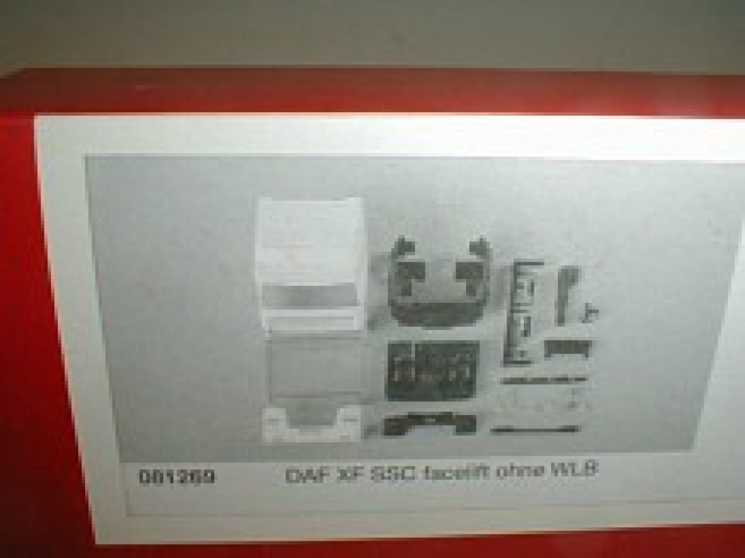 081269  DAF XF SSC '02 Fahrerhaus ohne Windleitbleche (inkl. Spiegel) Inhalt: 2 Stück