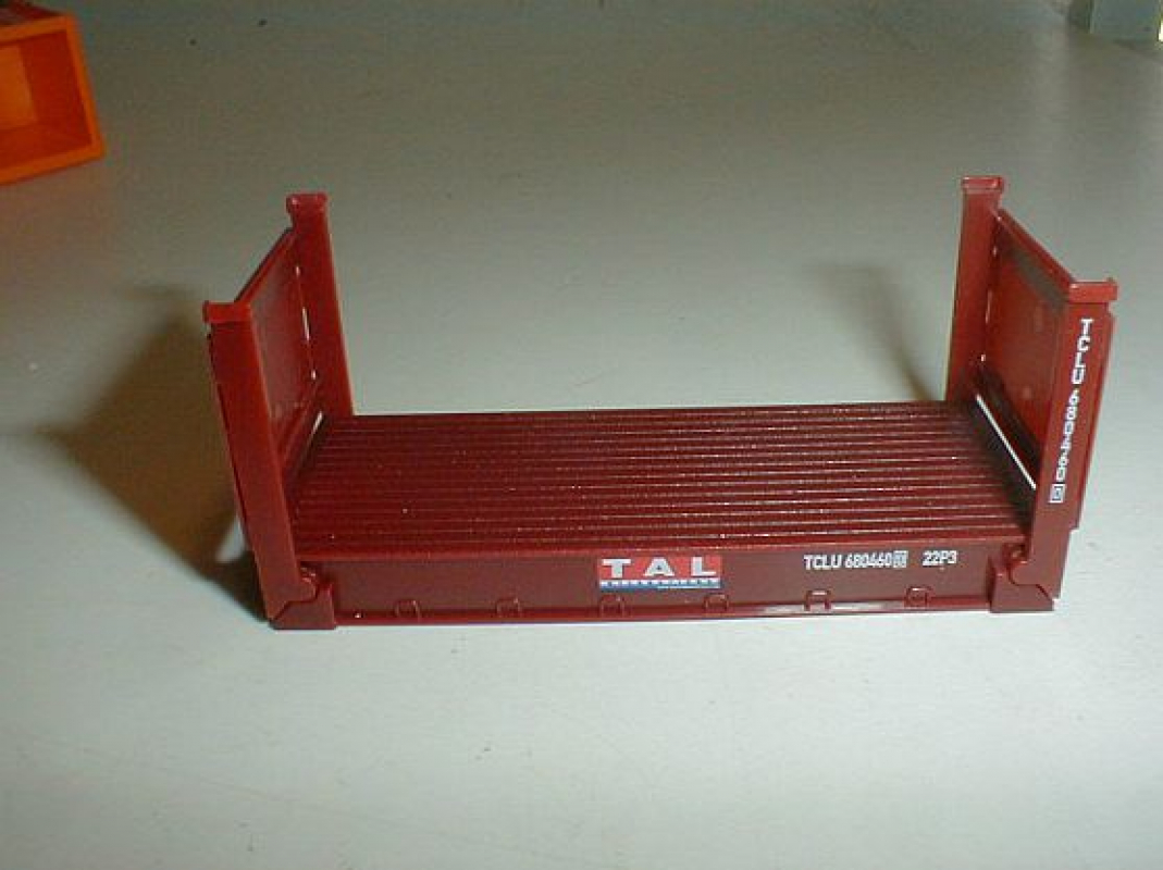 Herpa . 20ft * * * Flatcontainer * * * * TAL * * *