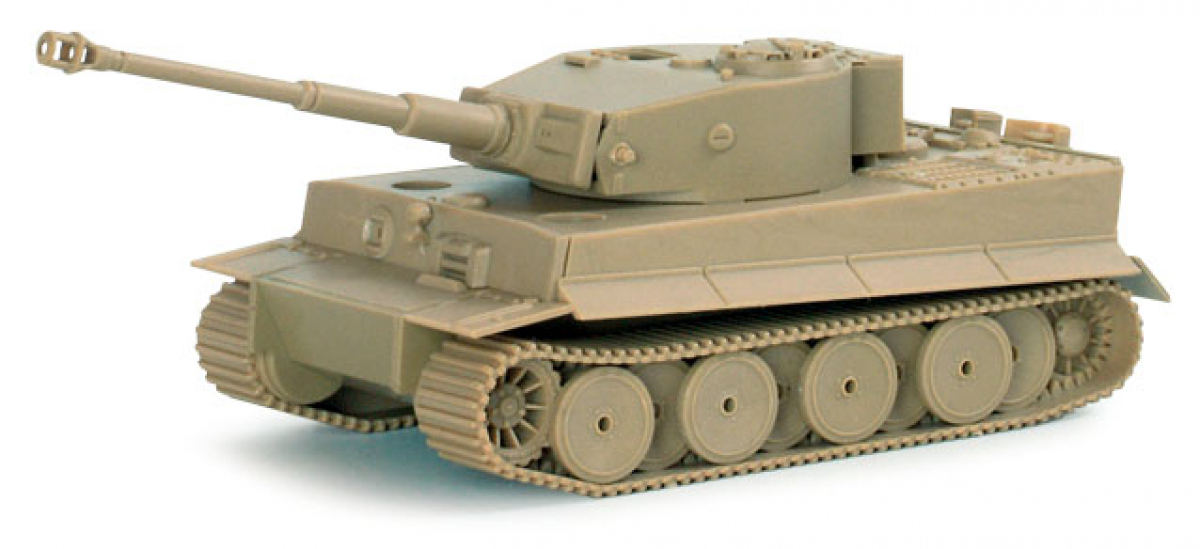 740357 Kampfwagen VI Tiger, mittlere Version, undekoriert Herpa