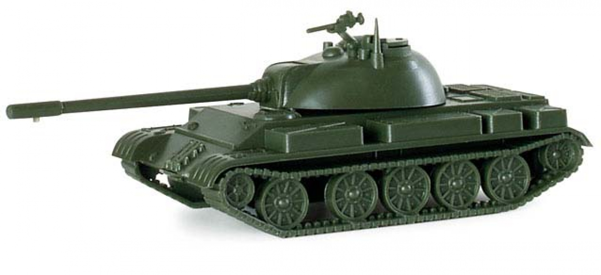 741859 Kampfpanzer T-54, oliv Herpa Minitanks