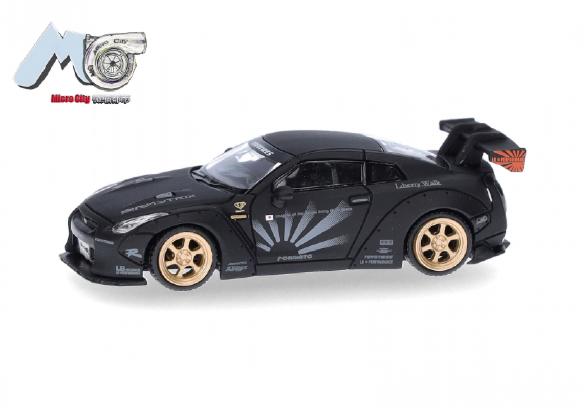 110363 MicroCity: Nissan GTR 35, schwarz B5