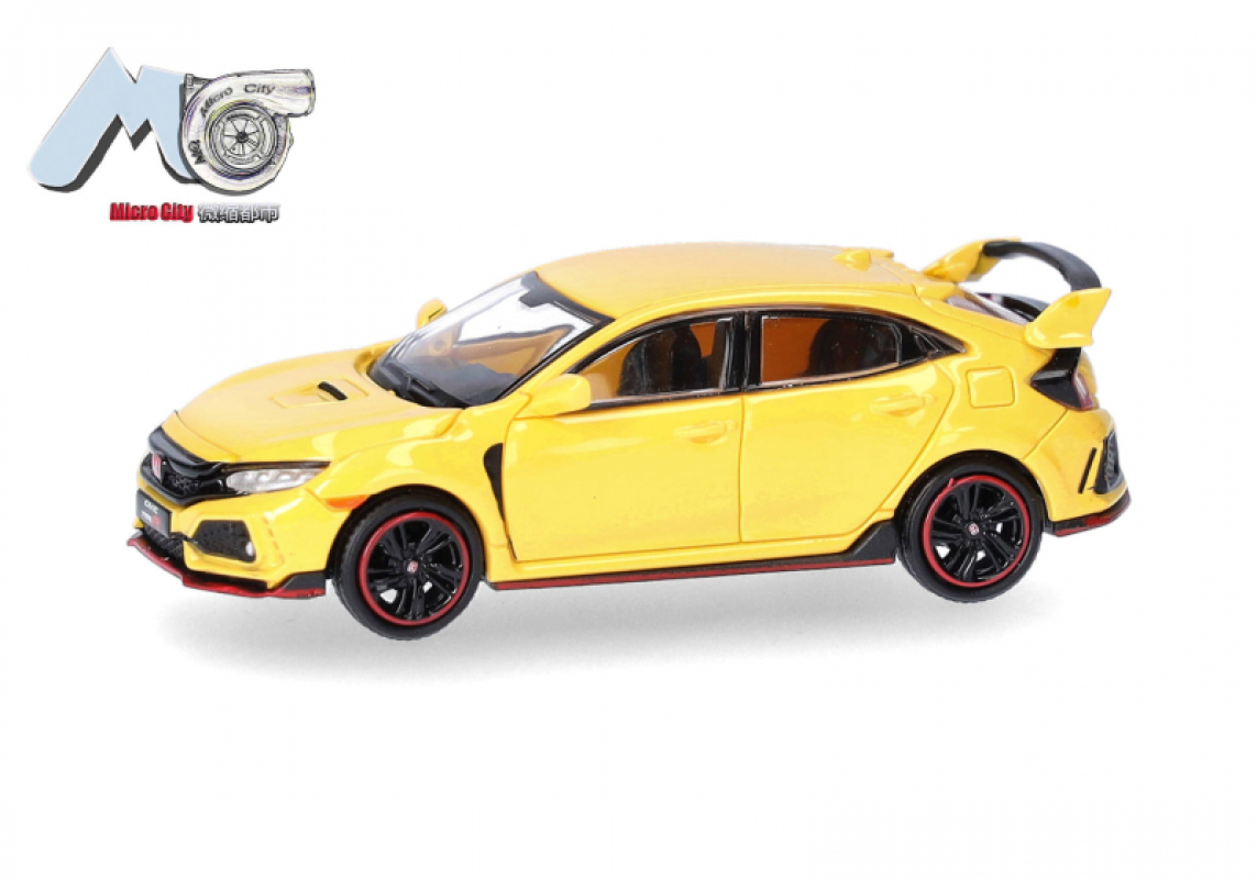 110431 MicroCity: Honda Civic Type R, gelb B4