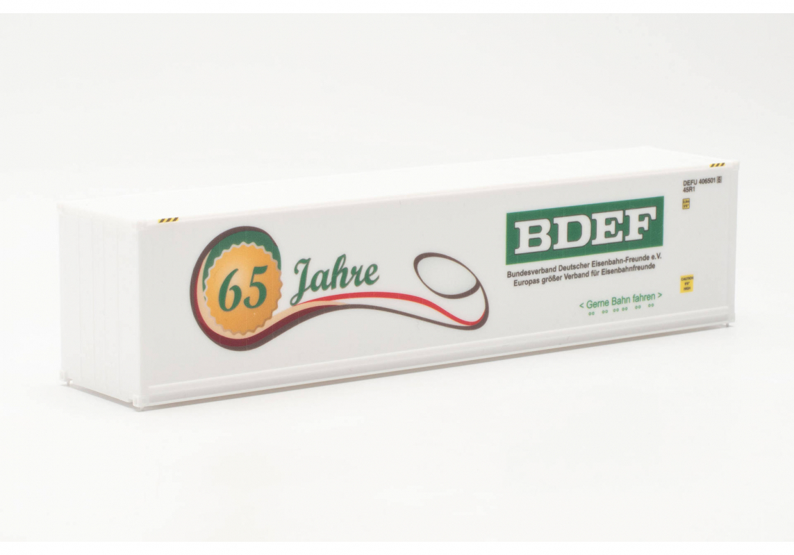 Preview: 954761 40 ft. Highcube Kühlcontainer "BDEF" Herpa