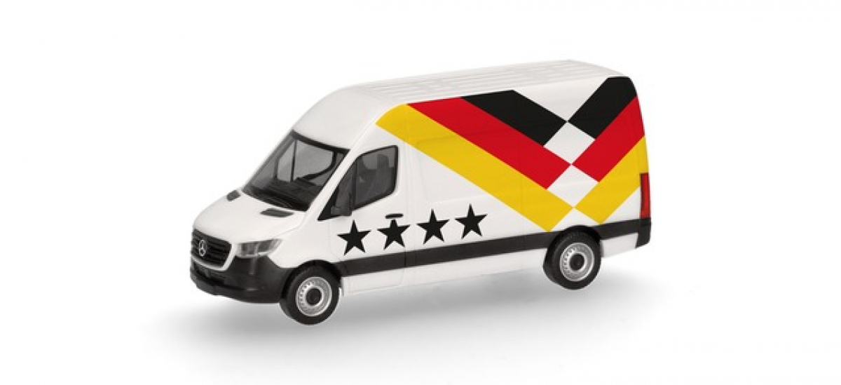 963008 Mercedes-Benz Sprinter 18 Kasten Hochdach "Heim" Herpa