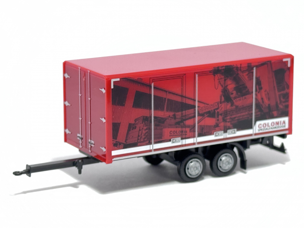Tandem Koffer-Anhänger "Colonia" Herpa