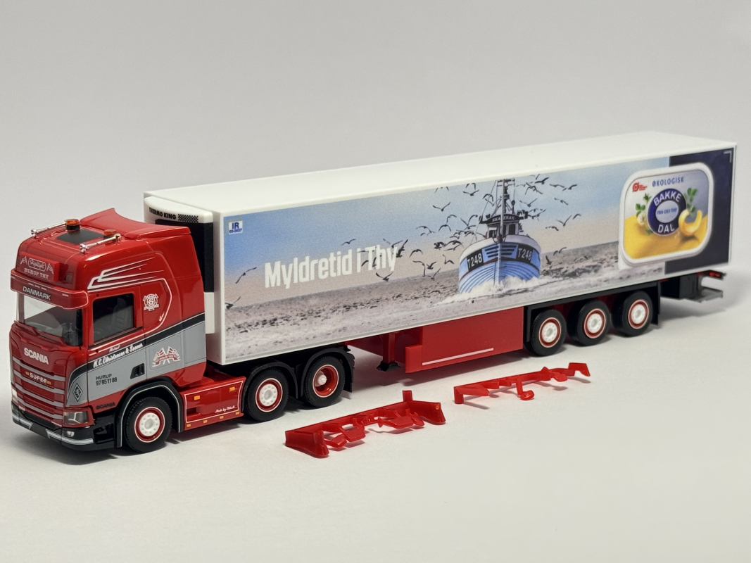 960328 Scania CR20 HD "Bakkedal - N.C Christensens" Herpa