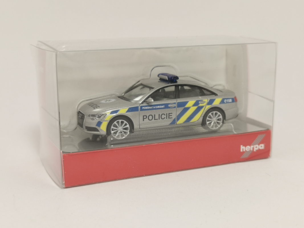 094429  Audi A6 Limousine "Polizei Prag" Herpa