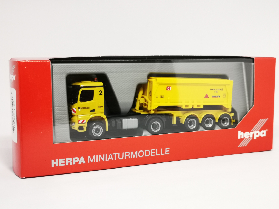 310352 Mb Arocs Schmitz Absetzkipper-Sattelzug "Leonhard Weiss / Stuttgart 21" Nr.2