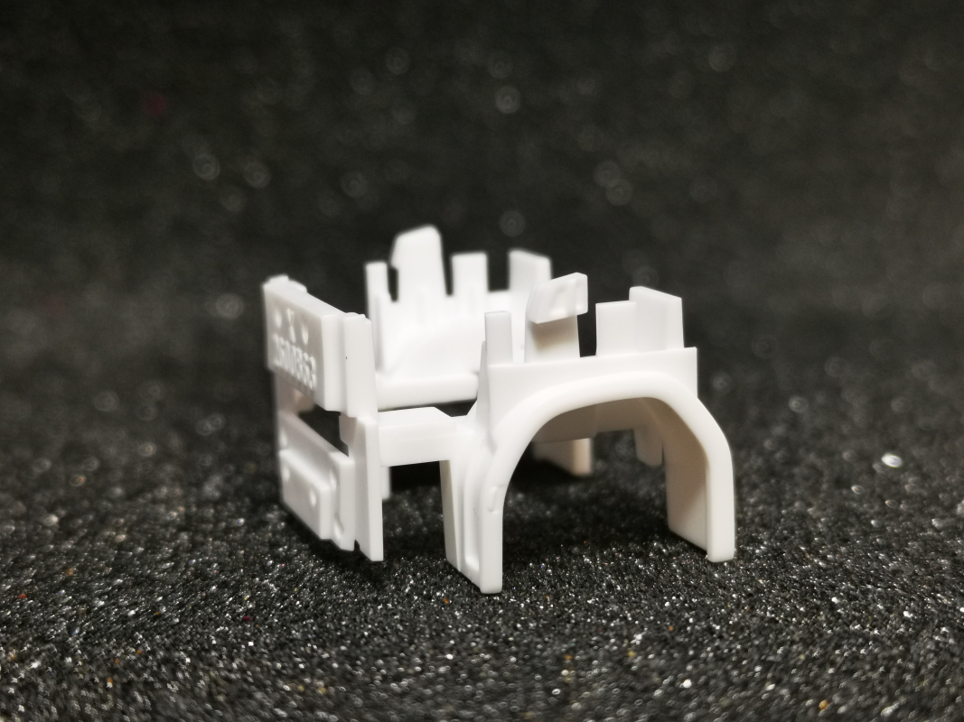 Radkasten für Scania ////CS 20//// vorne, weiß Herpa C300