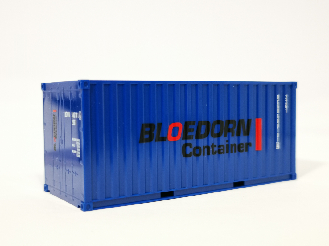 20ft. Container "Bloedorn", blau Herpa