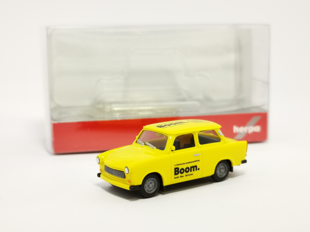 430852 Trabant 601 S "Boom / 4. Sächsische Landesausstellung" Herpa
