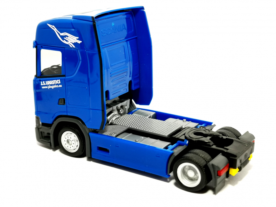 Preview: Scania CS Zugmaschine "JS Logistik" (Saarland/Kirkel) Herpa
