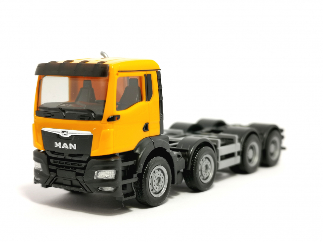 MAN TGS NN 4a Lkw, kommunalorange Herpa